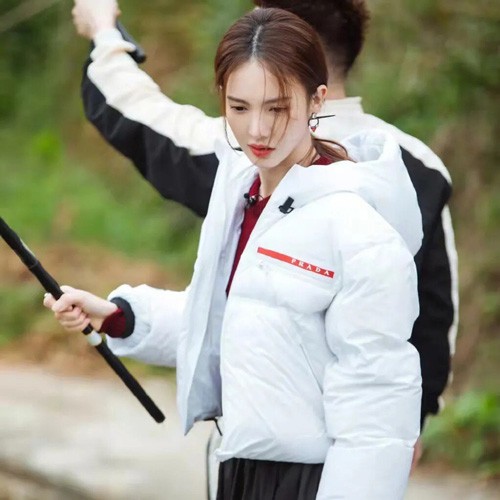 프라다 여성용 패딩 3A487