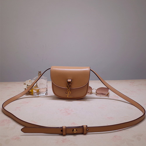 입생로랑 KAIA 미니 샤첼백 623097 브라운