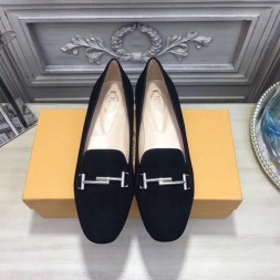 토즈 신상 로퍼 TS659309 스웨이드 블랙