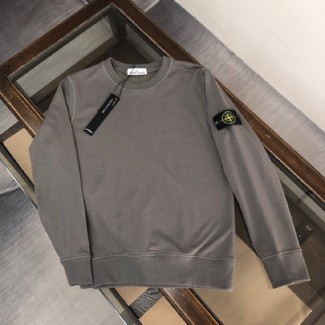 스톤 아일랜드 남성용 맨투맨 SLD1017 그레이