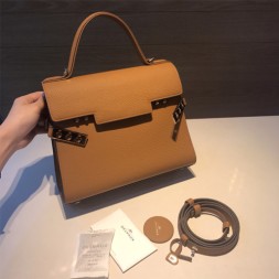 델보 톰페트백 MM AA282111 브라운