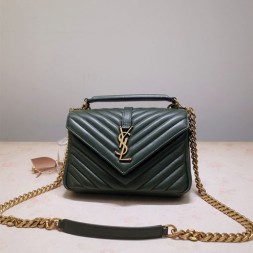 입생로랑 20S/S 모노그램 미디엄 사첼백 487213 그린