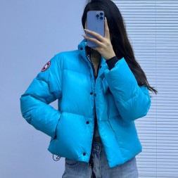 캐나다구스 여성용 싸이프레스 크롭 푸퍼 숏패딩 645050-1