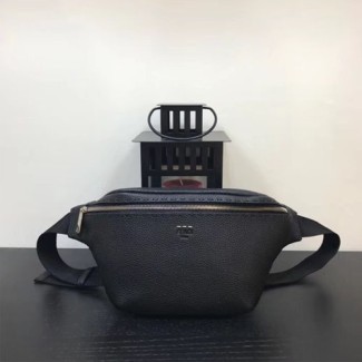 펜디 신상 가죽 벨트백 7VA435 블랙