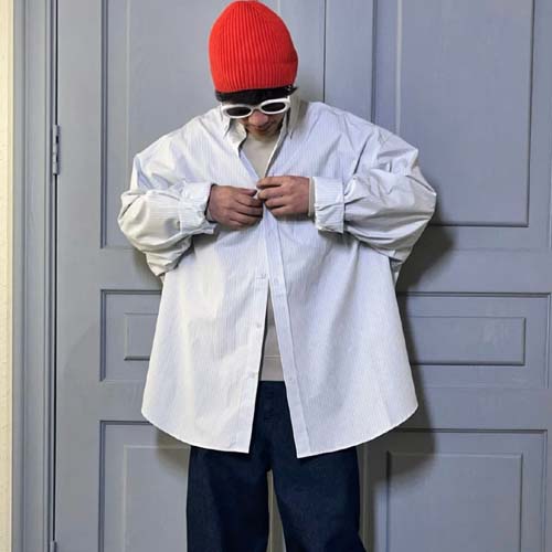 발렌시아가 남여공용 셔츠 528842