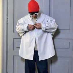 발렌시아가 남여공용 셔츠 528842