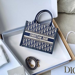 디올 오블리크 북 토트백 스몰 M1325