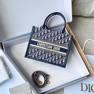 디올 오블리크 북 토트백 스몰 M1325
