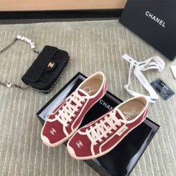 샤넬 여성용 신상 스니커즈 G34222 레드