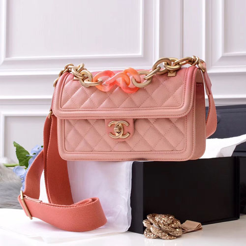샤넬 신상 플랩백 AS0062 핑크