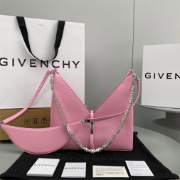 지방시 복스 가죽 스몰 컷아웃 체인백 BB770 핑크