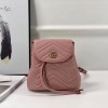구찌 마틀라세 스몰 백팩 528129 핑크