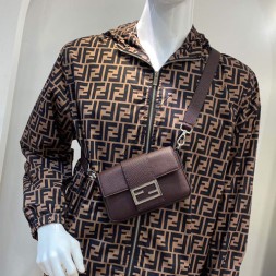 펜디 남여공용 바게트 벨트백 EN568 버건디