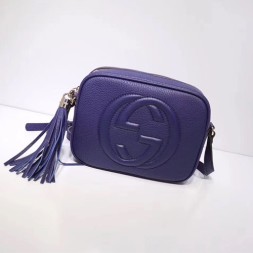 구찌 소호 디스코백 308364 블루