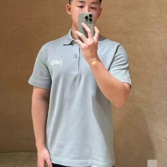 버버리 남여공용 반팔티  BR24046 블루