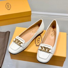 토즈 여성용 플랫 TS659343 화이트