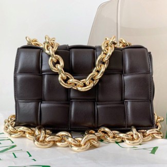 보테가 체인 카세트 백 631421 갈색