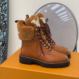 루이비통 앵글부츠 M0395 브라운