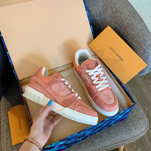 루이비통 여성용 LV 트레이너 스니커즈 M0336