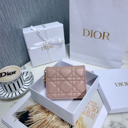 디올 미니 지갑 S0178 핑크