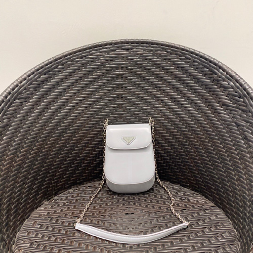 프라다 브러쉬드 가죽 미니백 1BH185-5