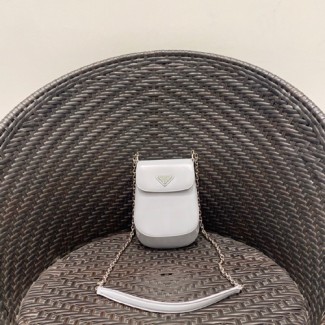 프라다 브러쉬드 가죽 미니백 1BH185-5