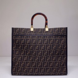 펜디 SUNSHINE 패브릭 쇼퍼백 8BH372