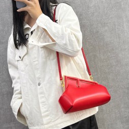 펜디 퍼스트 스몰 클러치백 숄더백 8BP129 레드