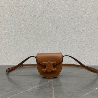 셀린느 베사체 퀴르 미니백 101303 카멜