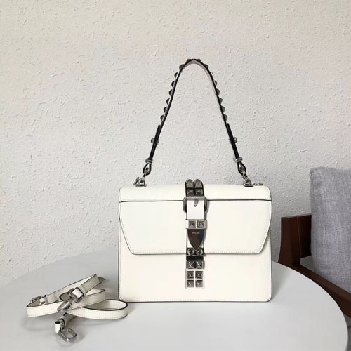 프라다 신상 가죽 숄더백 1BA179 화이트