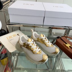 디올 여성용 운동화 KD0663 골드