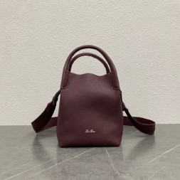 로로피아나 스몰 베일백  LP1717 버건디