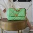  샤넬 CHANEL 19 스몰 플랩 백 AS1160 연두