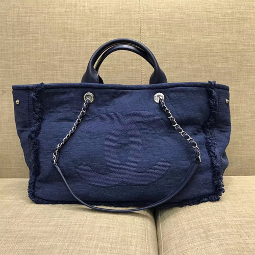 샤넬 라지 토트백 A57167 블루