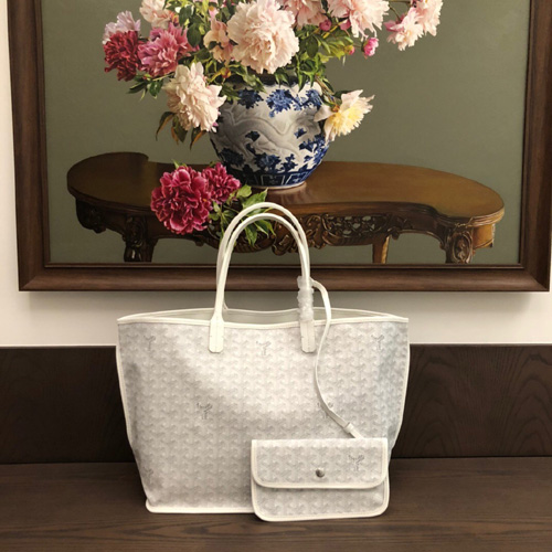 고야드 앙주백 MM/GM G73047 양면용 화이트