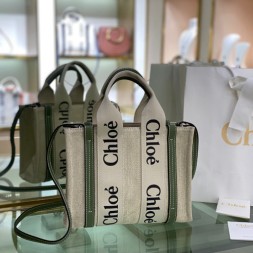 끌로에 우디백 26208 스몰 그린