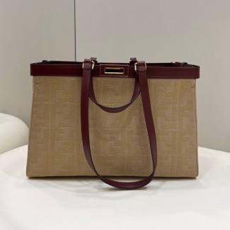 펜디 피카부 X-캔버스 토트백 6F1892-5