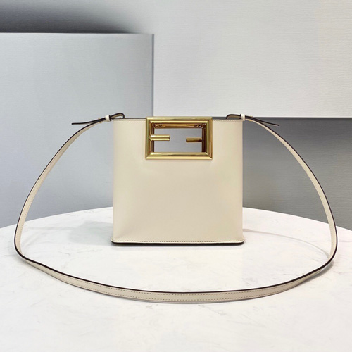 펜디 스몰 웨이 백 8BS054 크림