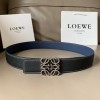 로에베 신상 양면용 벨트 LW-6310  블랙 은장