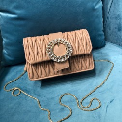 미우미우 마테라쎄 크리스탈 크로스백 5BH095-8