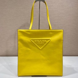 프라다 레더 토트백 1BG429 옐로우