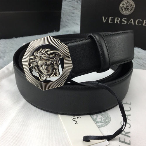 베르사체 신상 벨트 VS-6434-1 블랙 은장