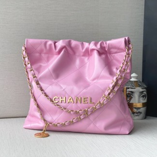 샤넬 22백 미디엄 숄더백 AS3261 연핑크