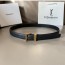 입생로랑 신상 벨트 Ysl9005  블랙  금장