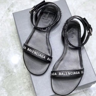 발렌시아가 신상 샌들 565828 블랙