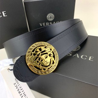 베르사체 신상 벨트 VS-6436-2 블랙 금장