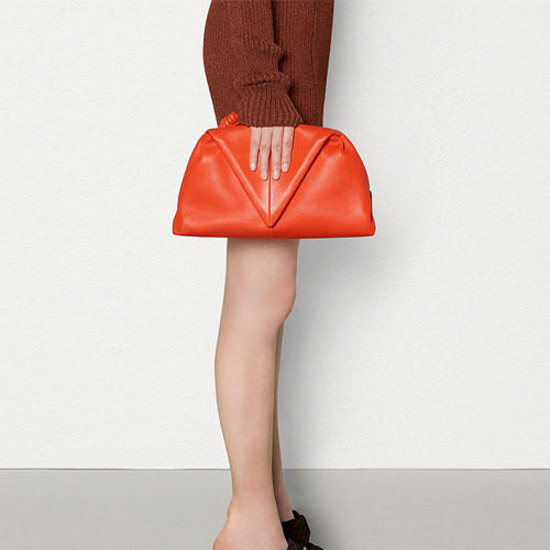 보테가 신상 클러치백 622712 오렌지