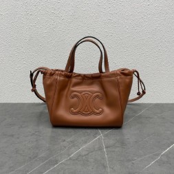 셀린느 카바스 드로우스트링 스몰 토트백 199978 카멜