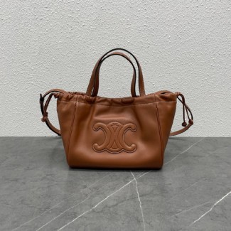 셀린느 카바스 드로우스트링 스몰 토트백 199978 카멜