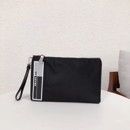 프라다 신상 나일론 클러치백 2NH006 블랙